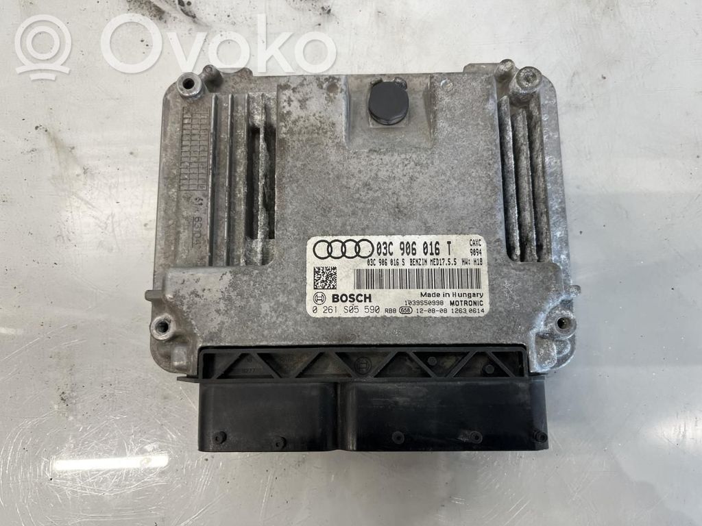 Audi A3 S3 8V Unité de commande, module ECU de moteur 