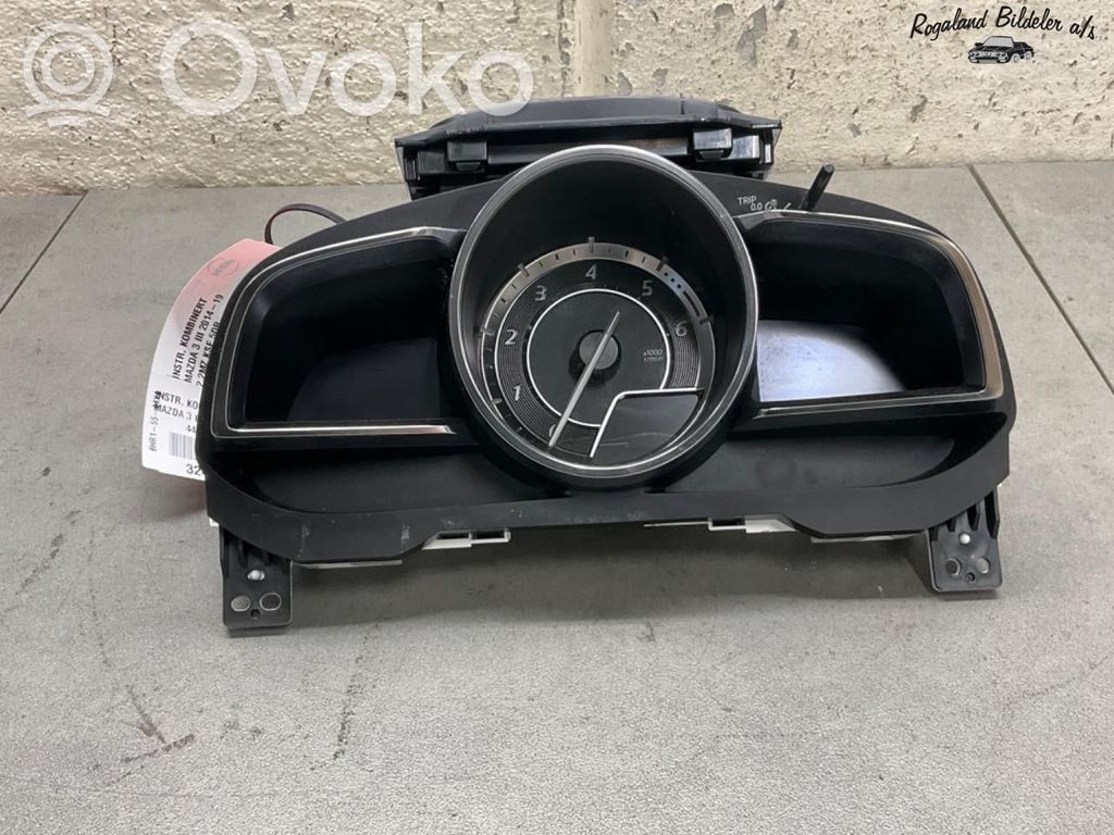Mazda 3 III Compteur de vitesse tableau de bord 