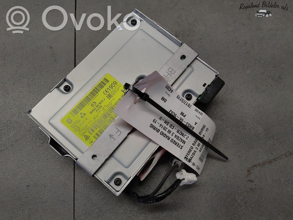 Mazda 3 III Audio system kit 