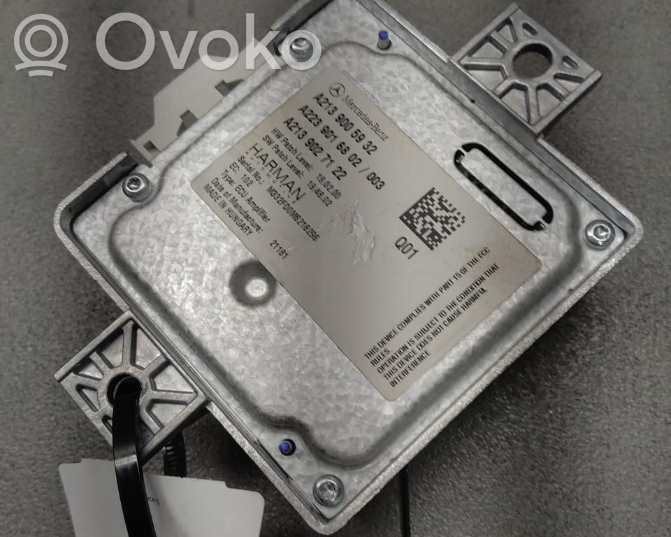 Mercedes-Benz EQC Amplificator sunet 