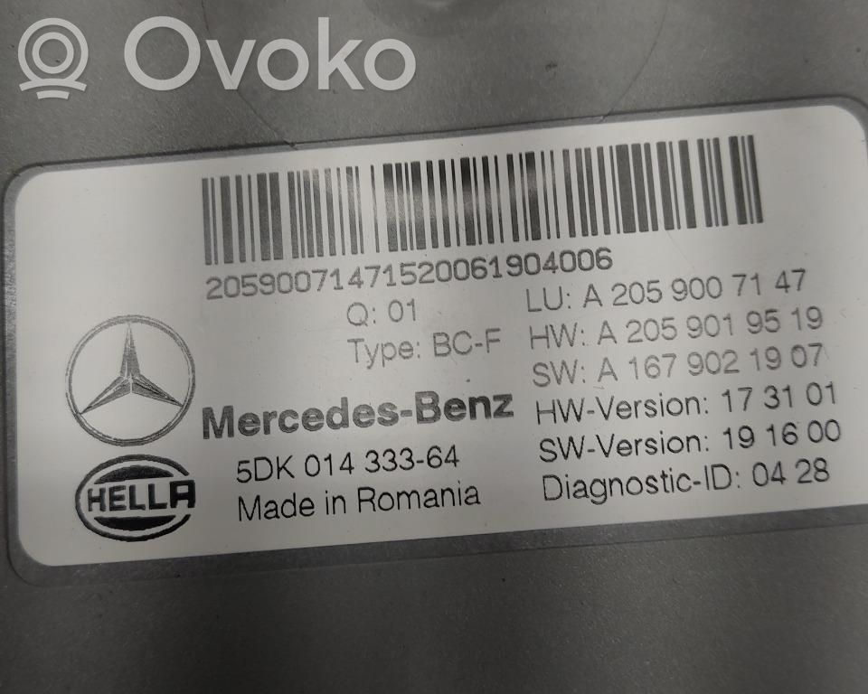 Mercedes-Benz EQC Autres unités de commande / modules