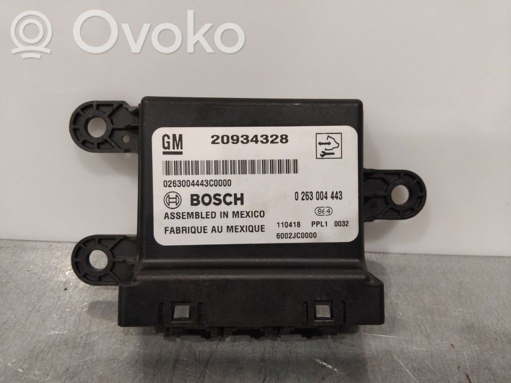 Opel Insignia A Centralina/modulo sensori di parcheggio PDC