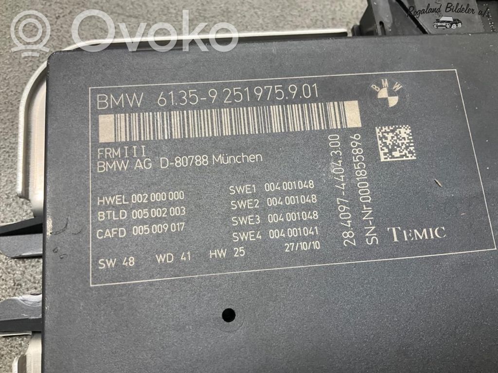 BMW 5 F10 F11 Alte unități/module de control 