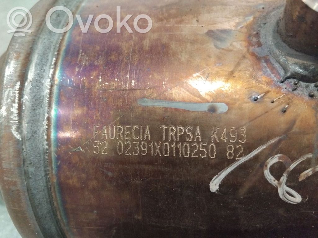 Peugeot 3008 I Filtr cząstek stałych Katalizator / FAP / DPF 