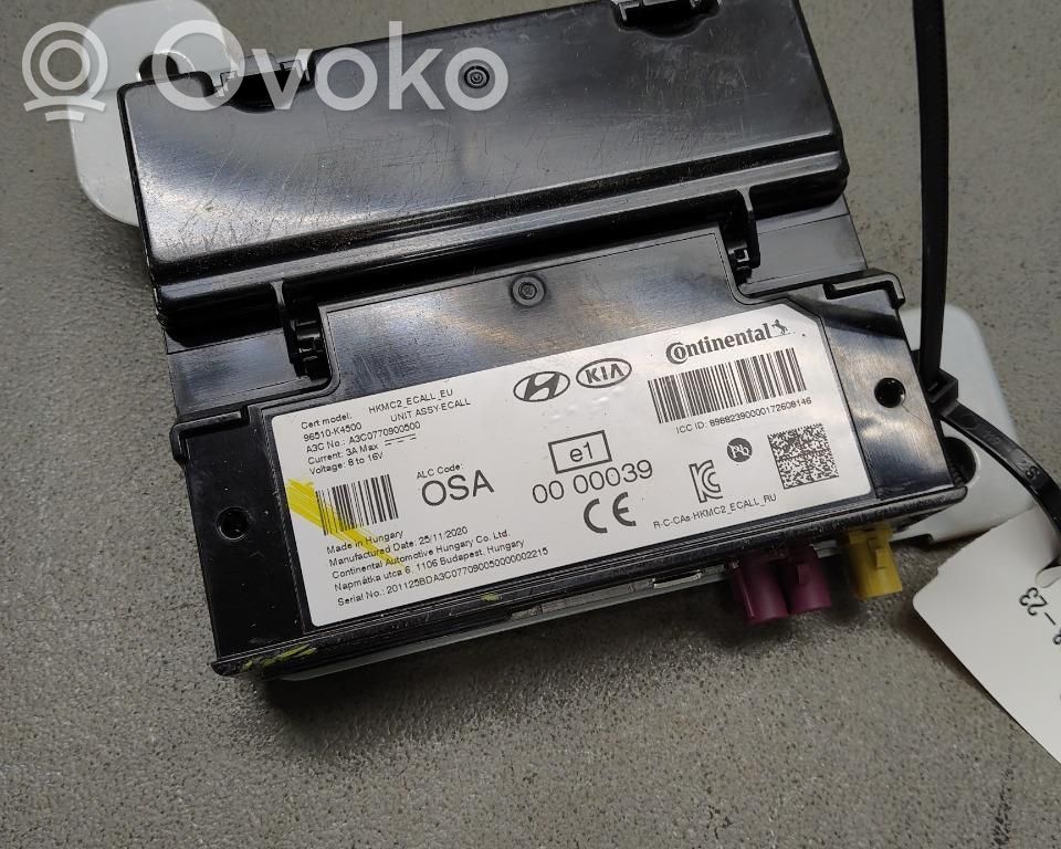 Hyundai Kona I Other control units/modules 