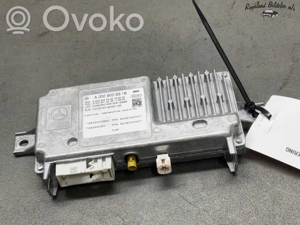 Mercedes-Benz C W205 Unitate/modul de comandă parcare PDC 