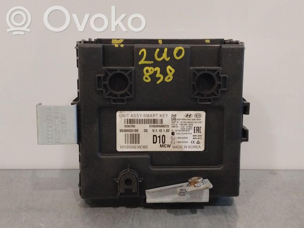 KIA Niro Keyless (KESSY) go control unit/module 