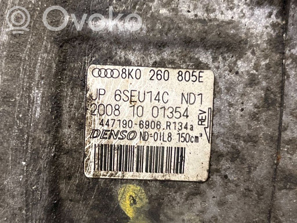 Audi A4 S4 B8 8K Compresseur de climatisation 