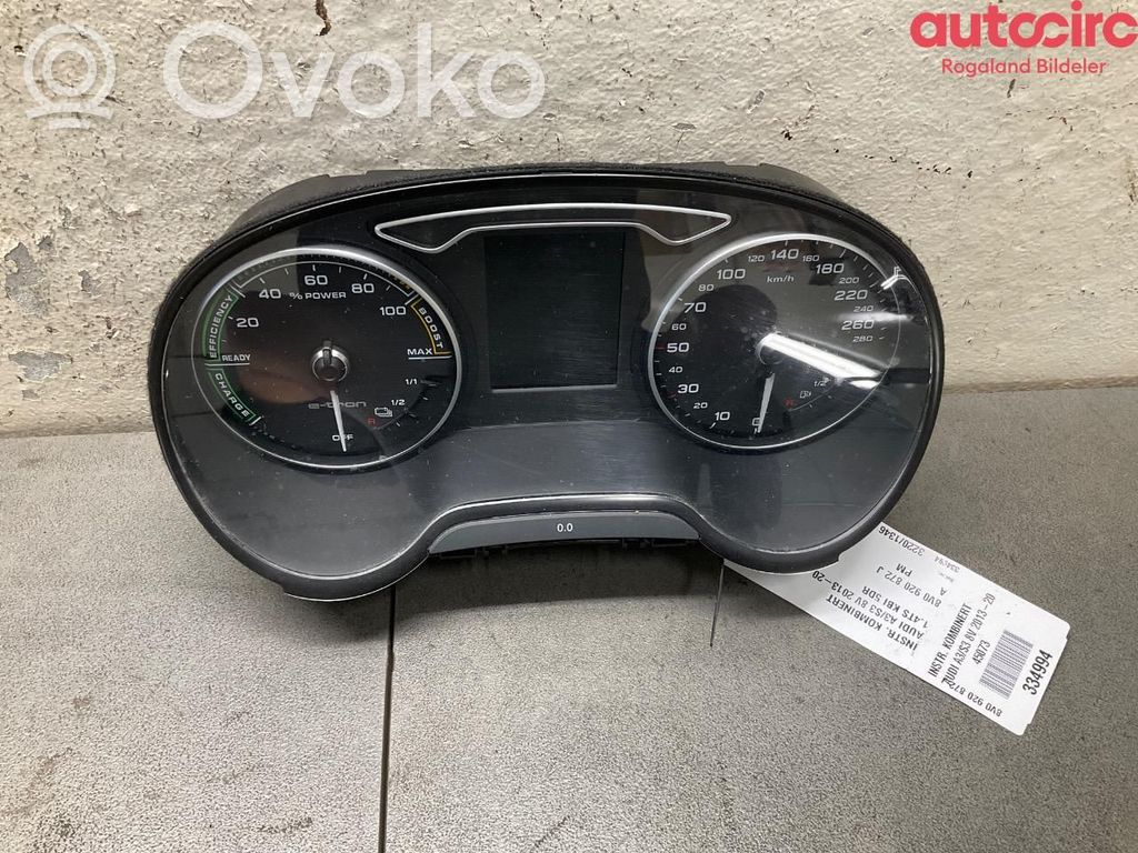 Audi A3 S3 8V Nopeusmittari (mittaristo) 