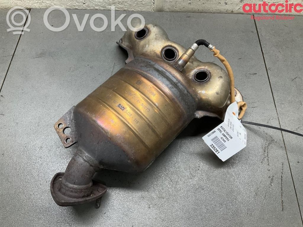 Opel Ampera Katalizatorius/ FAP/DPF kietųjų dalelių filtras 