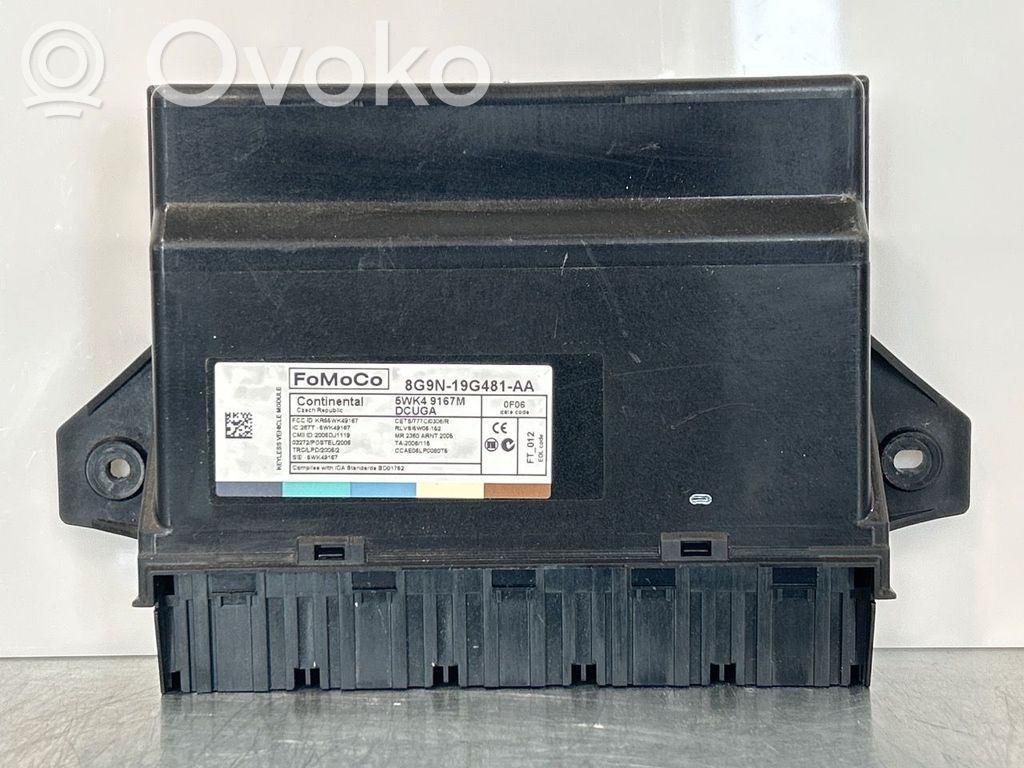 Volvo V70 Centralina/modulo keyless go 