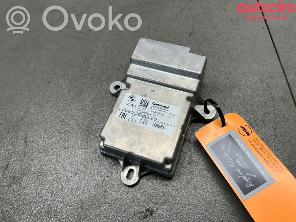 Airbag control unit/module   65775B837B5,65775A656B0,65775A656B0,65775A656B0,65775B837B5,A3C07910102