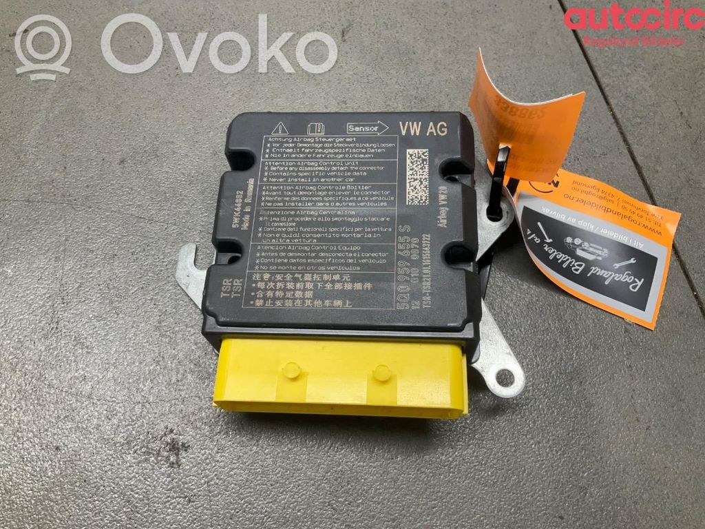 Centralina/modulo airbag   5Q0959655S,5Q0959655S,5Q0959655S,5Q0959655S