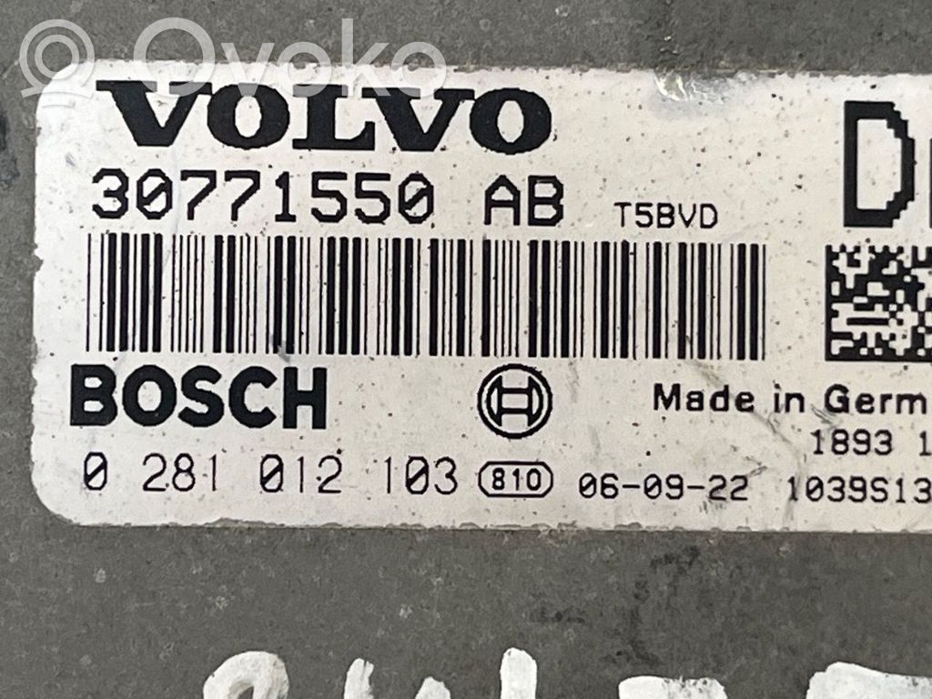 Volvo V70 Komputer / Sterownik ECU silnika 