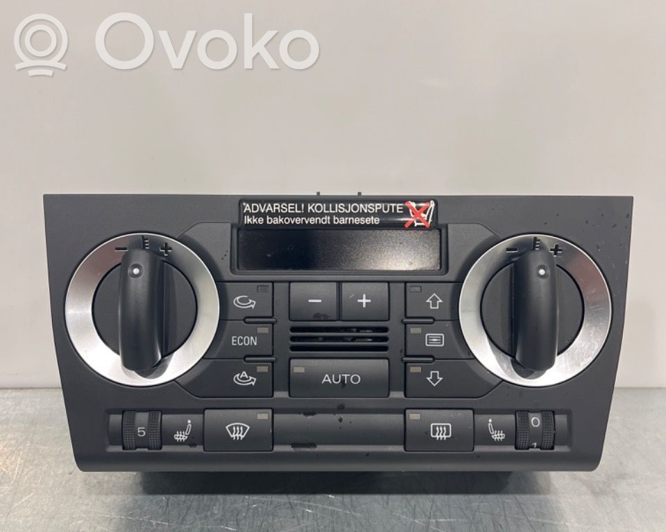 Audi A3 S3 8P Panel klimatyzacji / Ogrzewania 