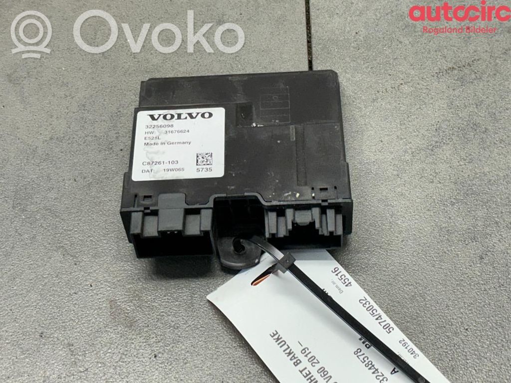 Volvo V60 Tailgate/trunk control unit/module 