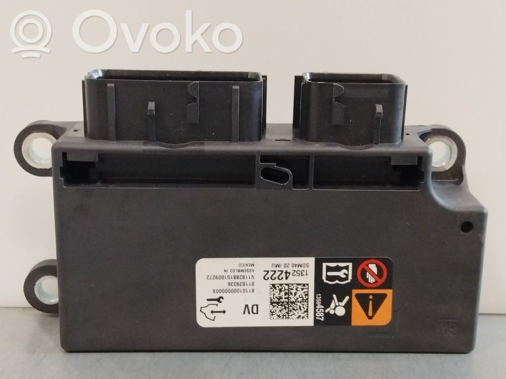 Opel Ampera- E Module de contrôle airbag 