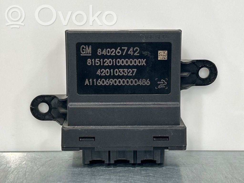 Opel Astra K Parking PDC control unit/module 