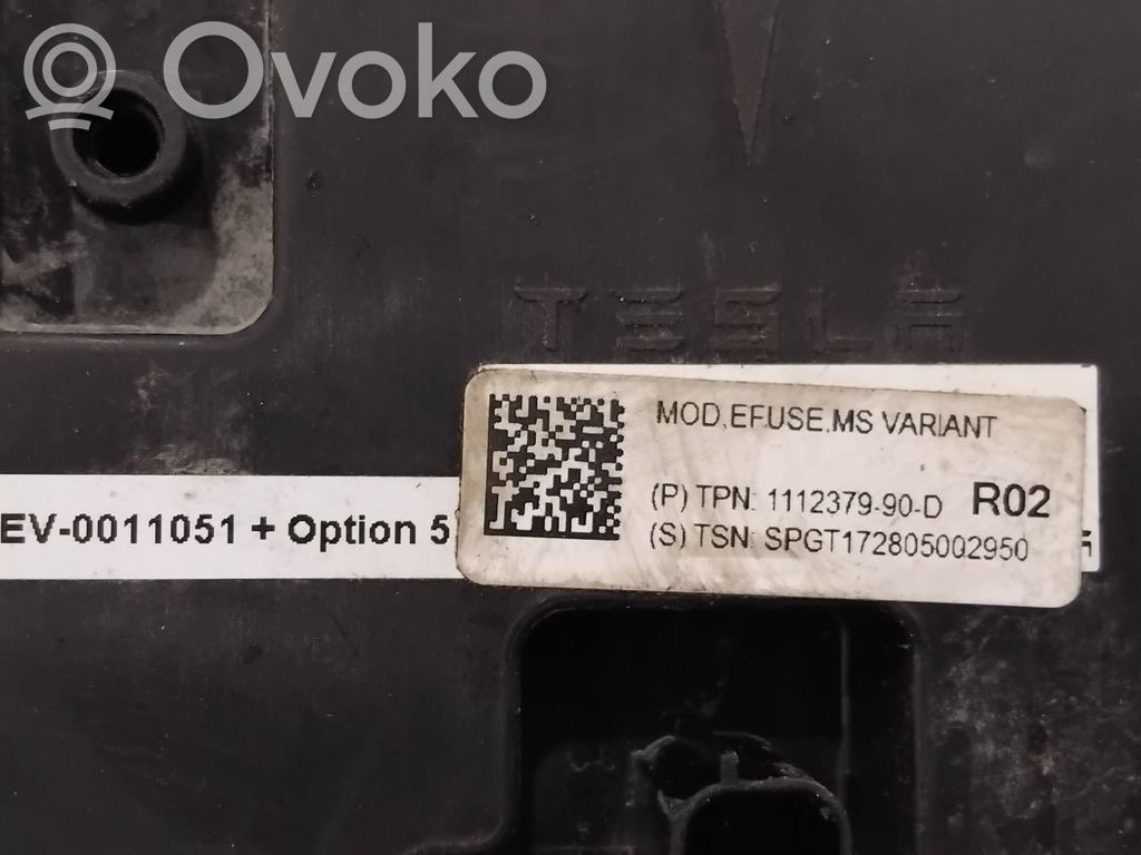 Tesla Model S Other control units/modules 