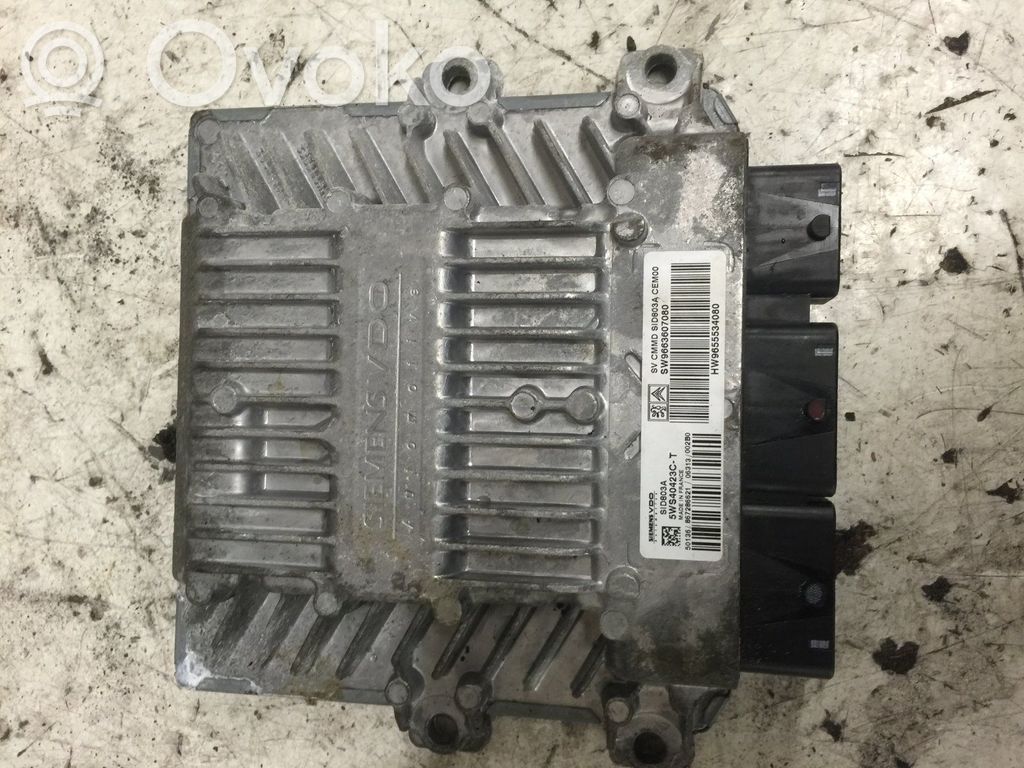 Engine control unit/module ECU   1942Z6,5WS40423CT,9655534080,1942Z6,5WS40423CT,9655534080
