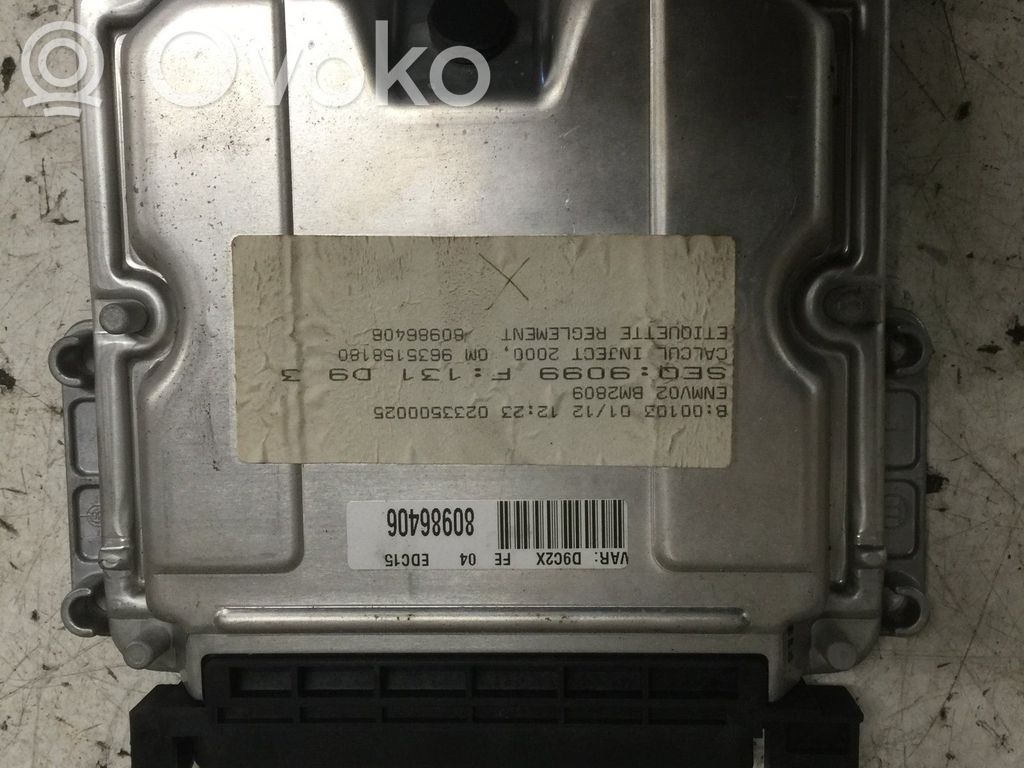 Peugeot 406 Unitate control motor/modul ECU 