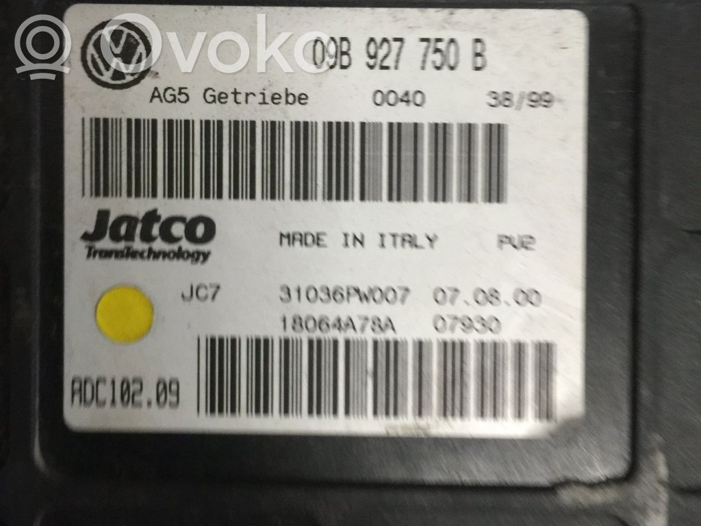 Volkswagen Sharan Unidad de control/módulo de la caja de cambios 