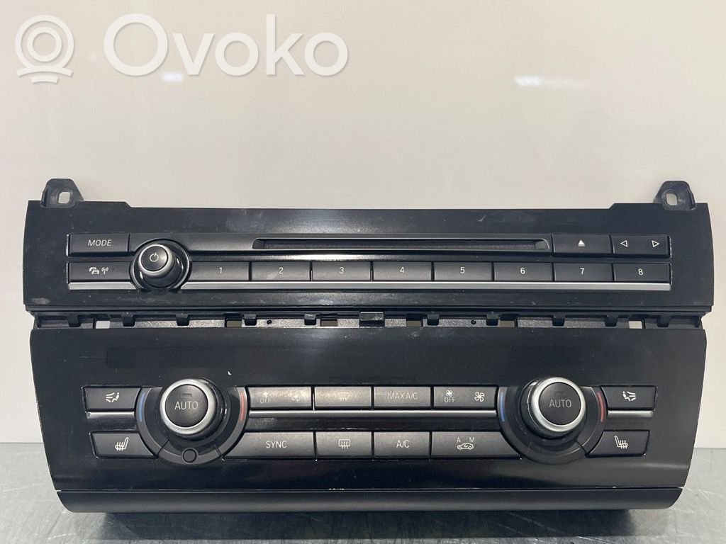 BMW 5 F10 F11 Panel klimatyzacji / Ogrzewania 