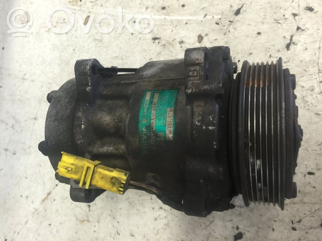 Peugeot 807 Air conditioning (A/C) compressor (pump) 