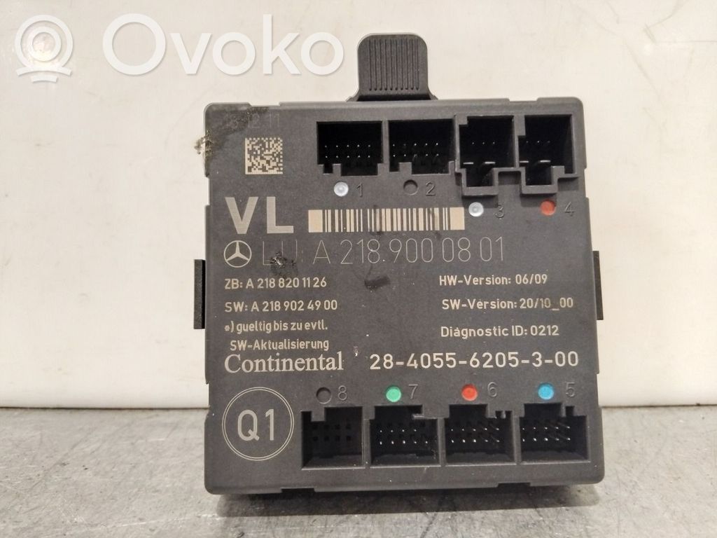 Mercedes-Benz CLS C218 X218 Centralina/modulo portiere