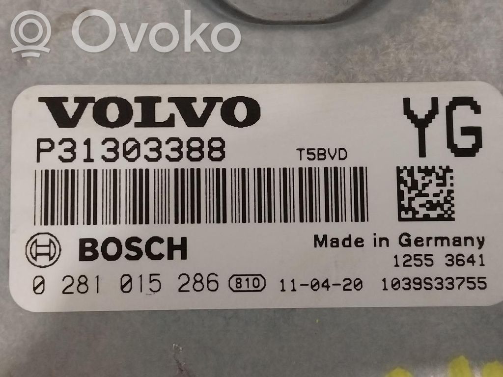 Volvo XC60 Unité de commande, module ECU de moteur 