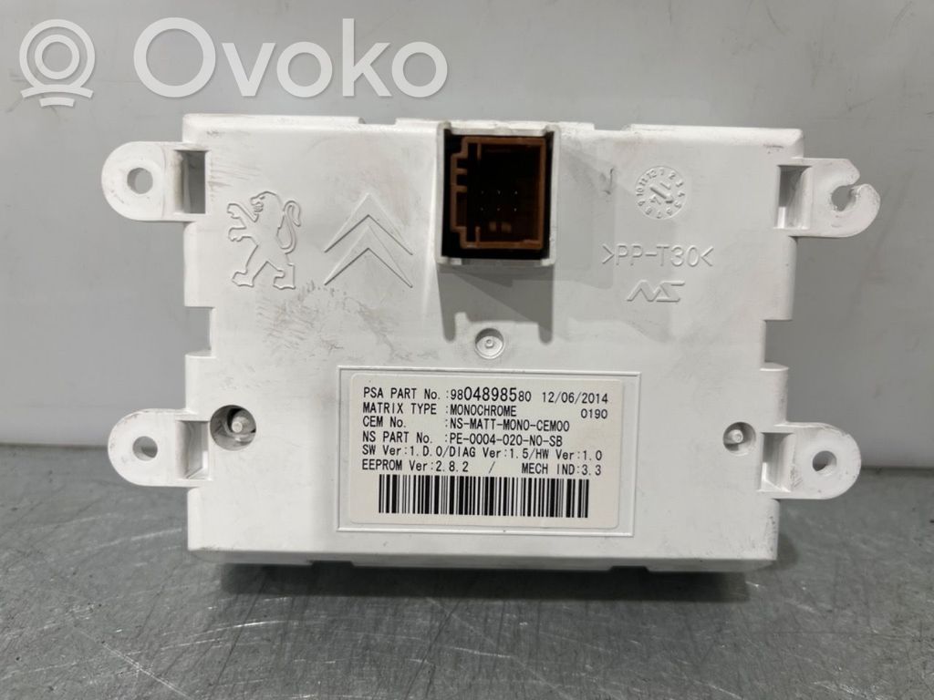Peugeot 3008 I Controllo multimediale autoradio