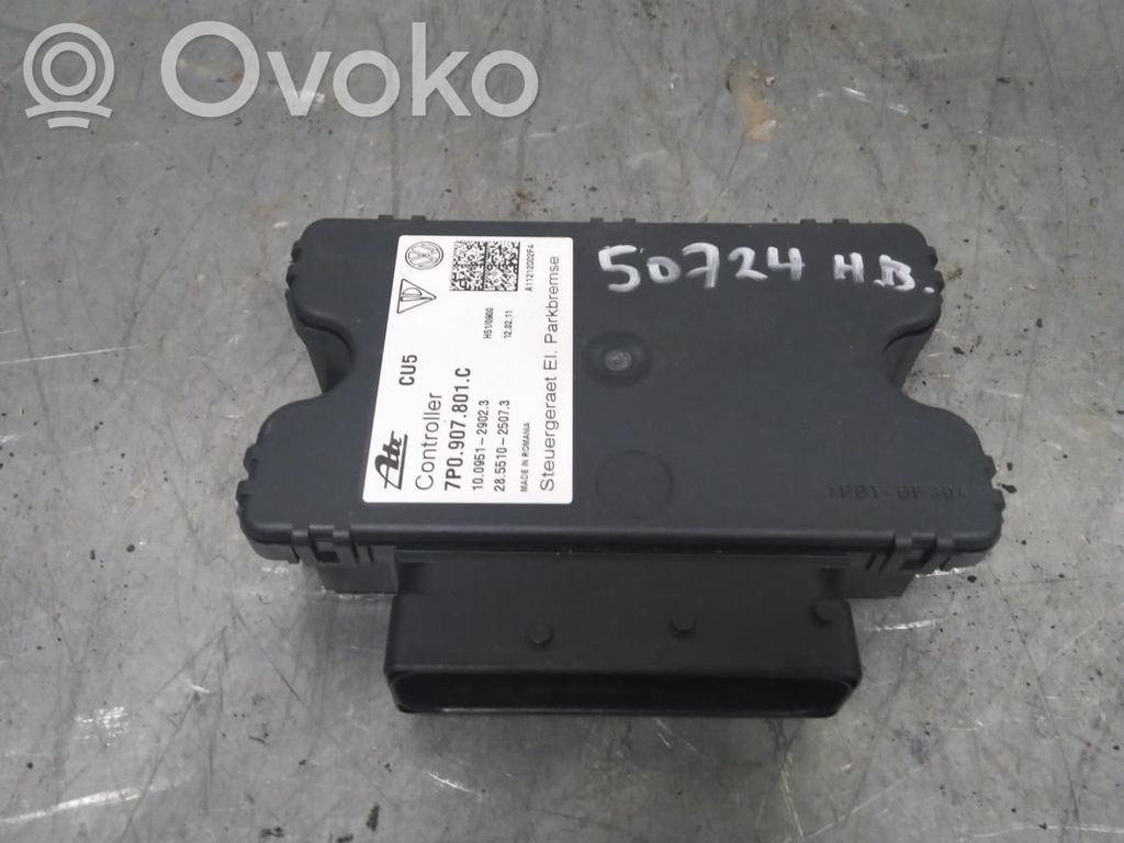 Porsche Cayenne (92A) Module de commande de frein à main 