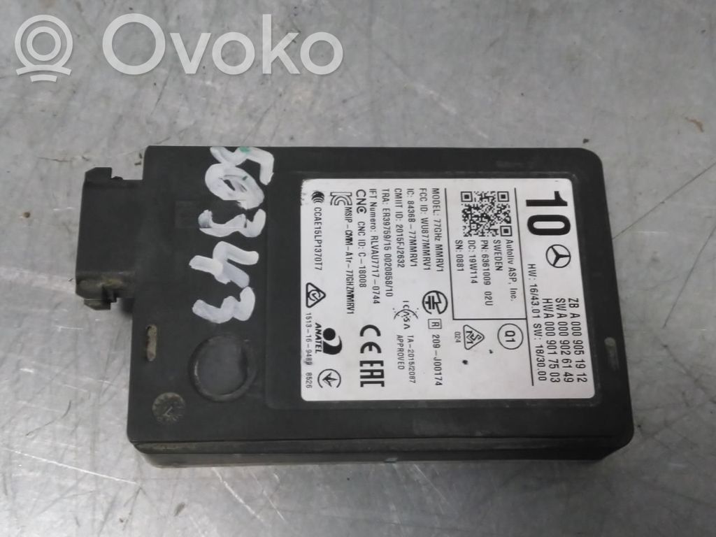 Mercedes-Benz E W213 Modul de control unghi mort
