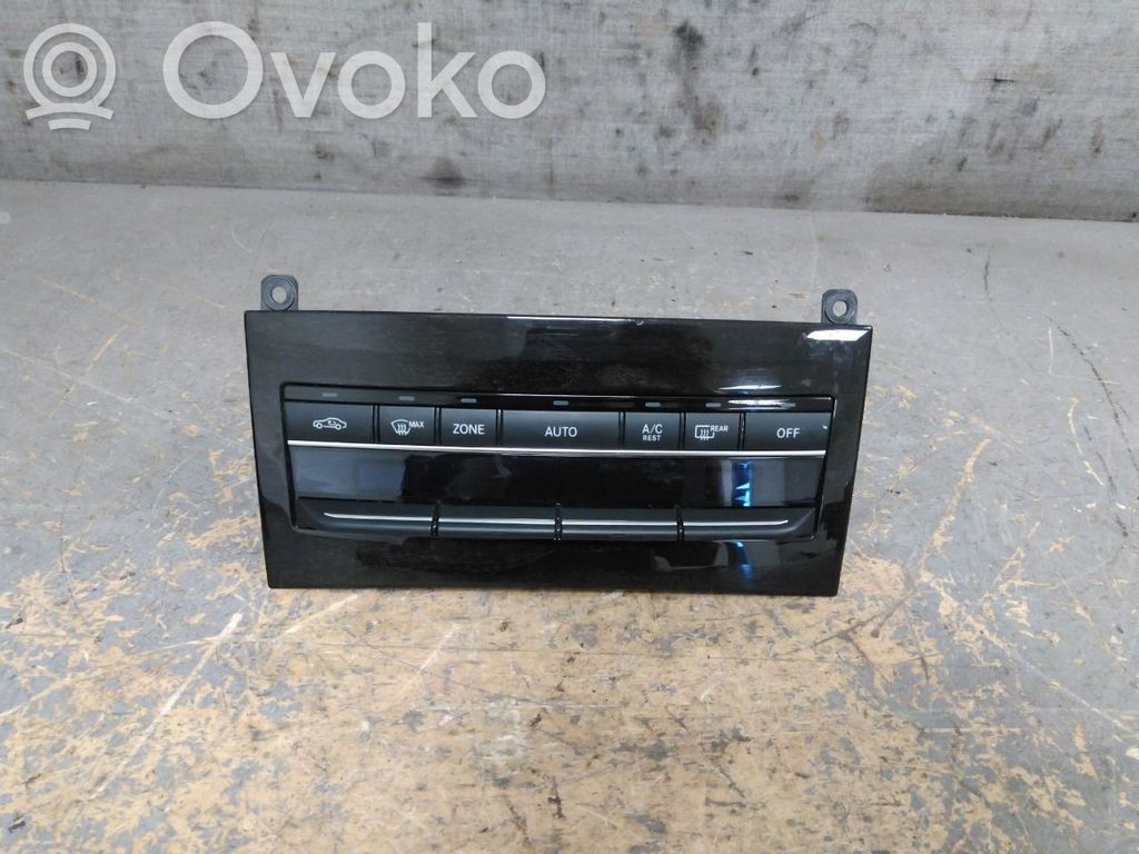Console centrale, commande chauffage/clim   A2129005118,A2129005118