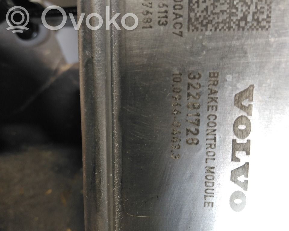 Volvo XC40 Bremžu intensitātes (svara) regulators 