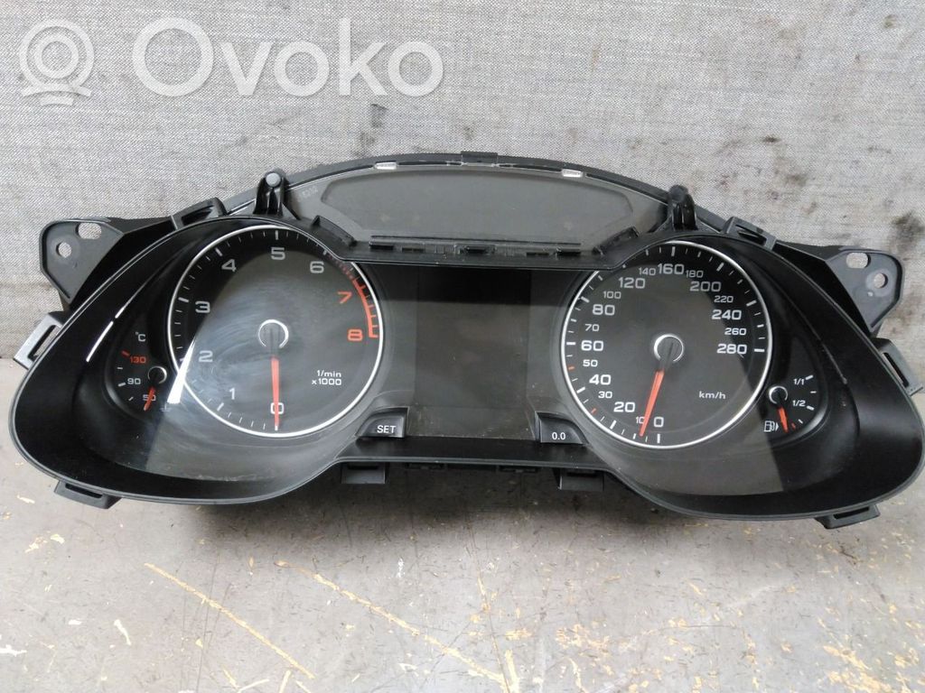 Audi A4 S4 B8 8K Vitezometru (grup de instrumente) 