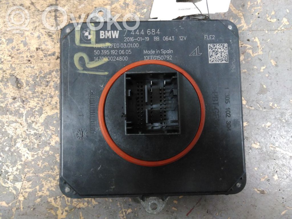 BMW 3 F30 F35 F31 Unité de commande / module Xénon 