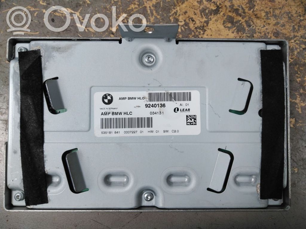 BMW X5 E70 Garso stiprintuvas 