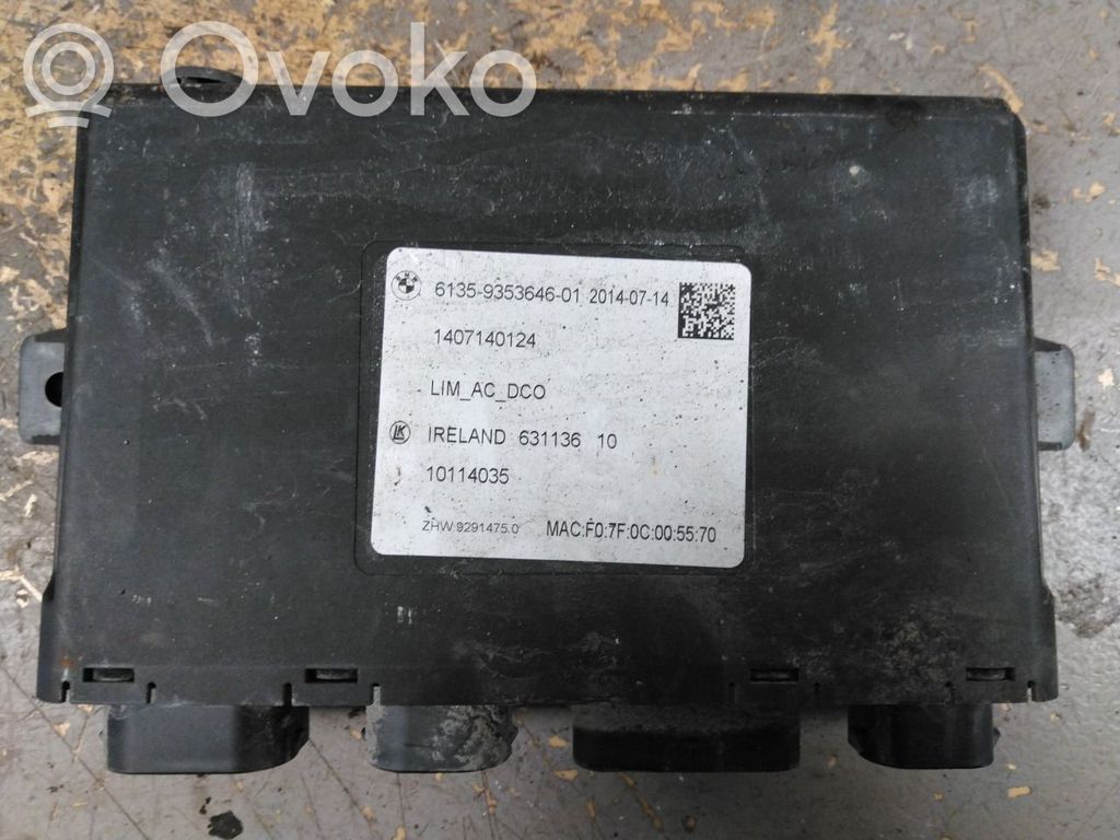 BMW i3 Other control units/modules 