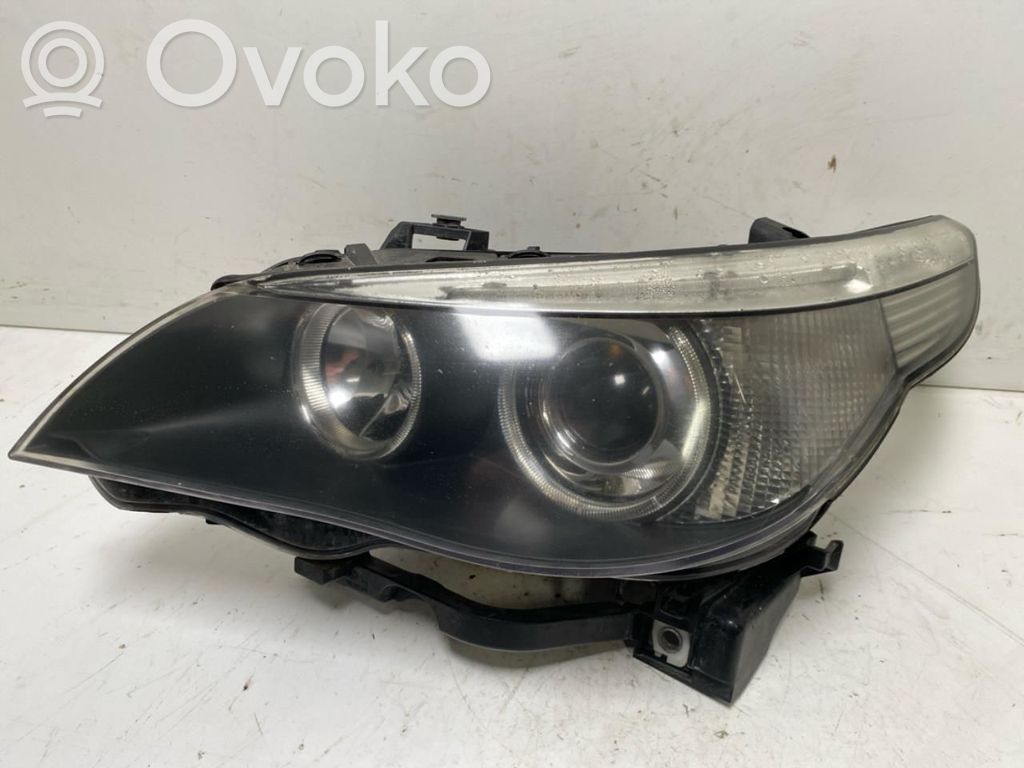 BMW 5 E60 E61 Priekšējais lukturis 