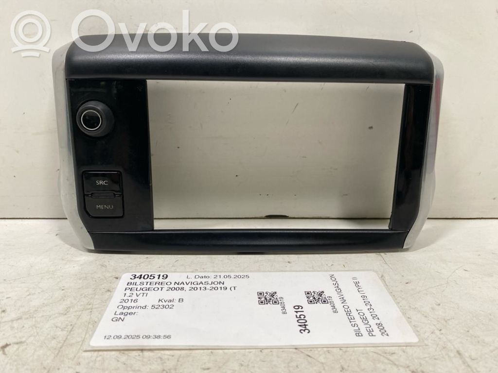 Peugeot 2008 I Unitate principală radio/CD/DVD/GPS 