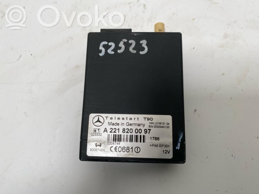 Mercedes-Benz E W211 Alte unități/module de control 