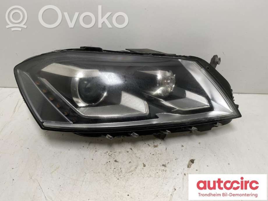 Volkswagen PASSAT B7 Lampa przednia 