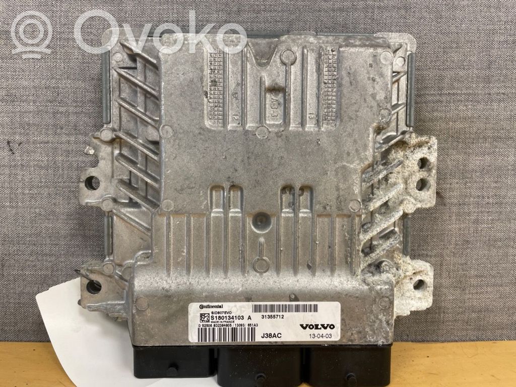Engine control unit/module ECU   36000608,31355712,31355712,31355712,36000608,S180134103A