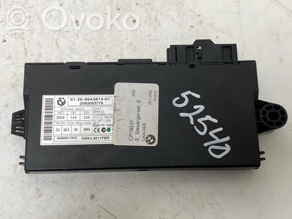 BMW 5 E60 E61 Muut ohjainlaitteet/moduulit 