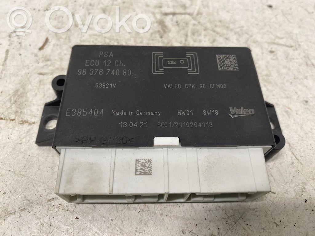 Peugeot Partner III Unitate/modul de comandă parcare PDC 
