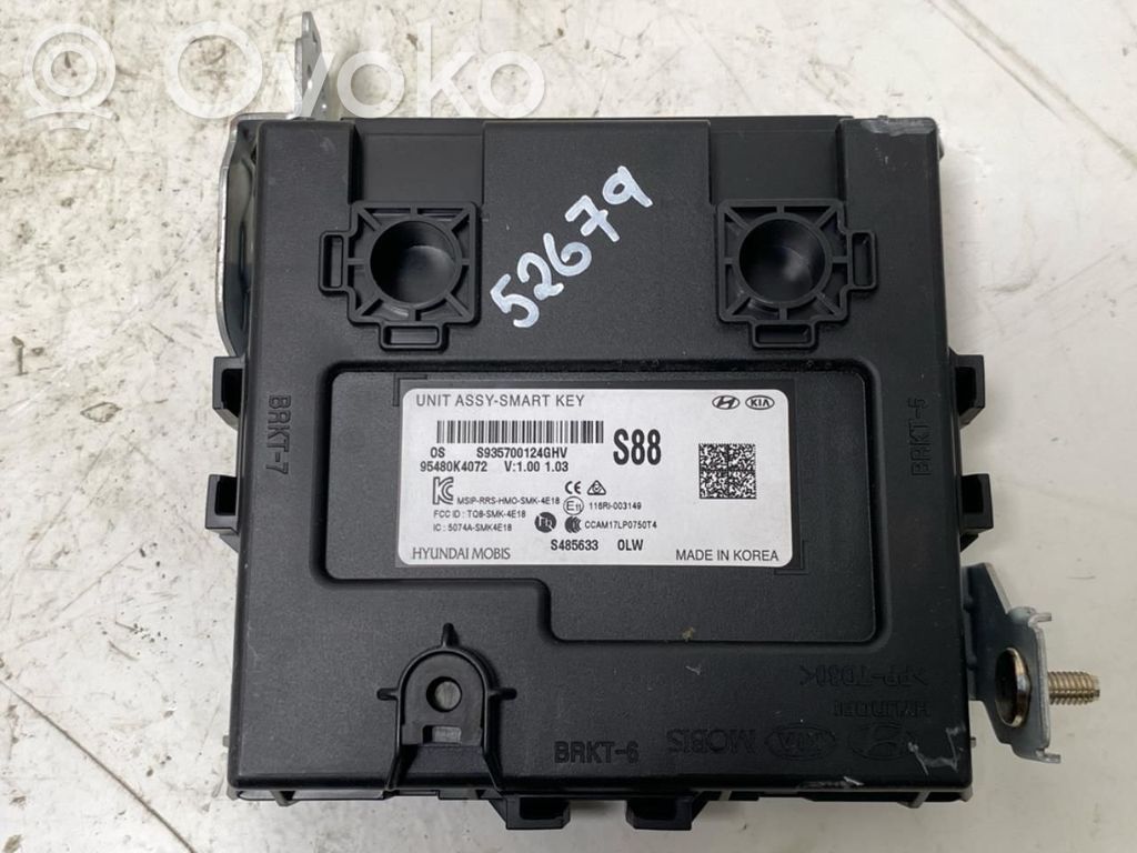 Hyundai Kona I Centralina/modulo keyless go 