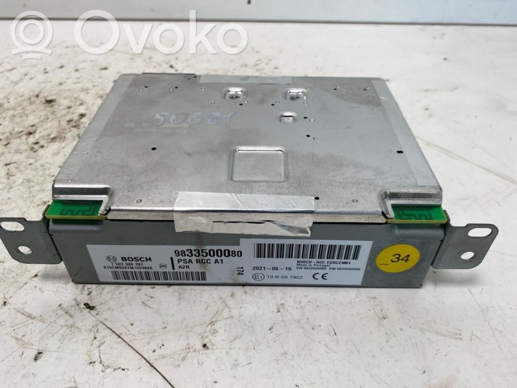 Opel Vivaro Unitate principală radio/CD/DVD/GPS 