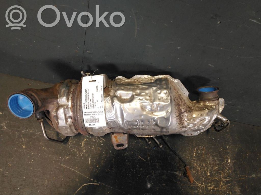 Peugeot 5008 Filtro antiparticolato catalizzatore/FAP/DPF 