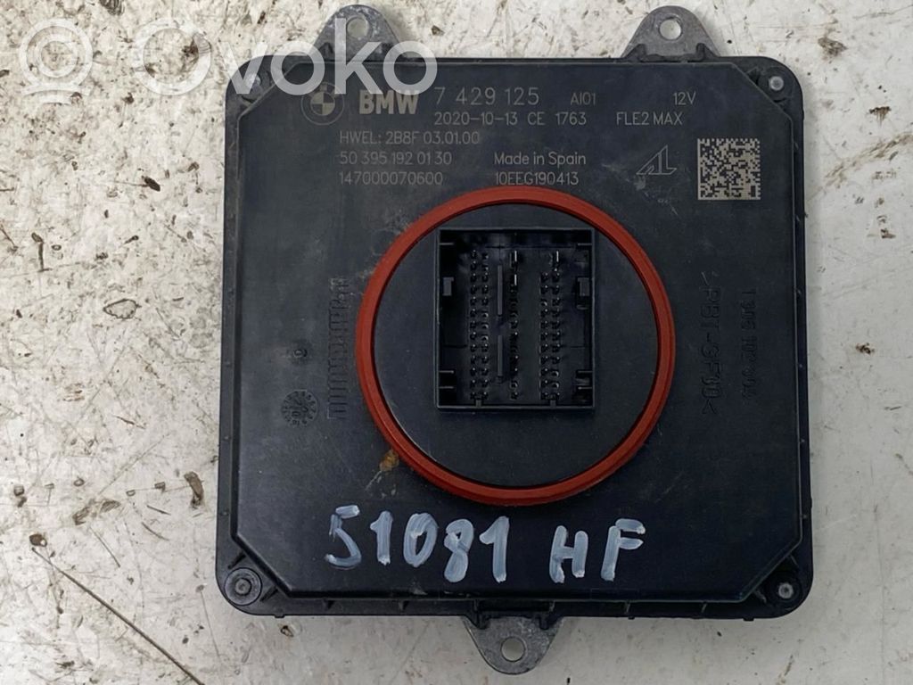 BMW X1 F48 F49 Modulo di controllo ballast LED 